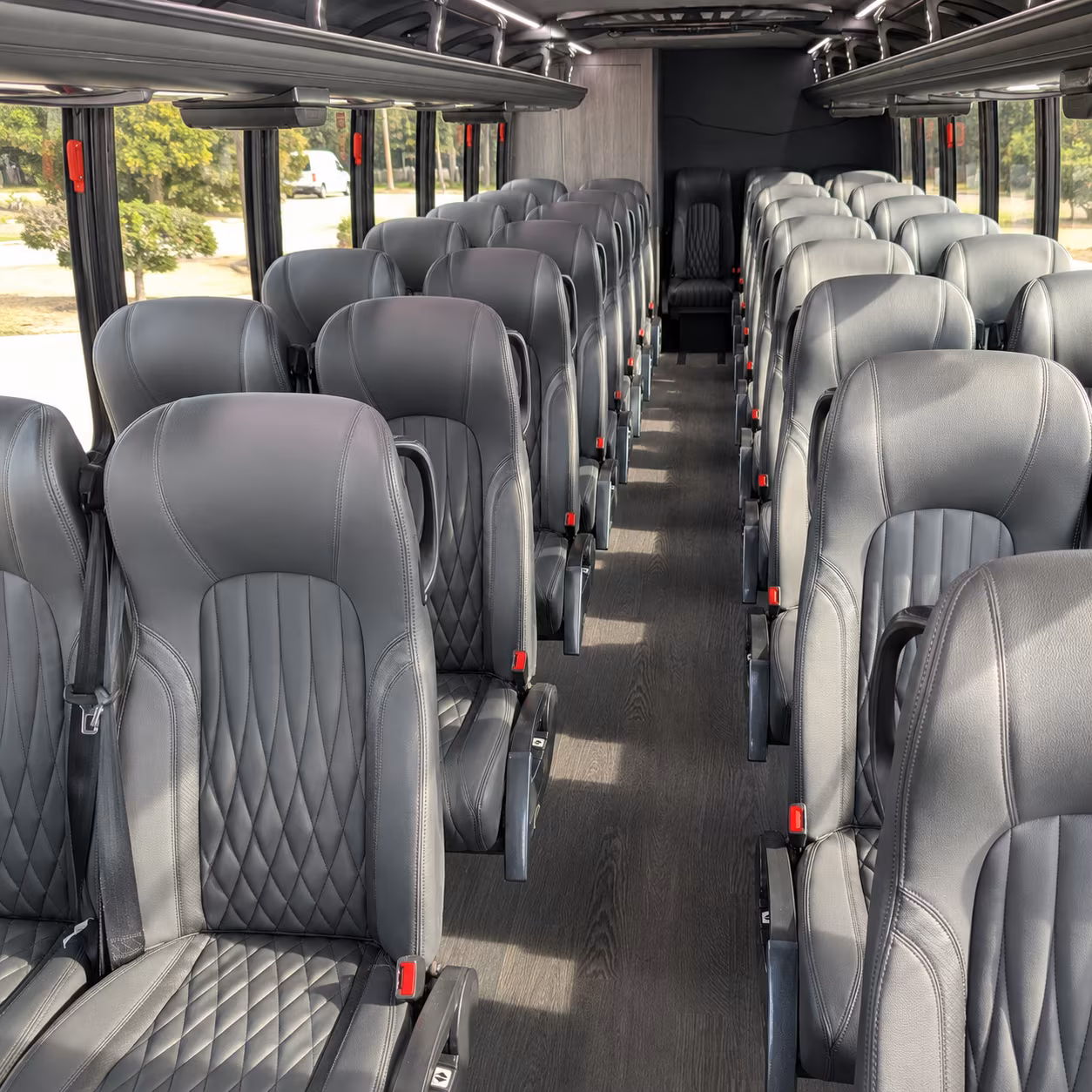 30 passenger minibus inside