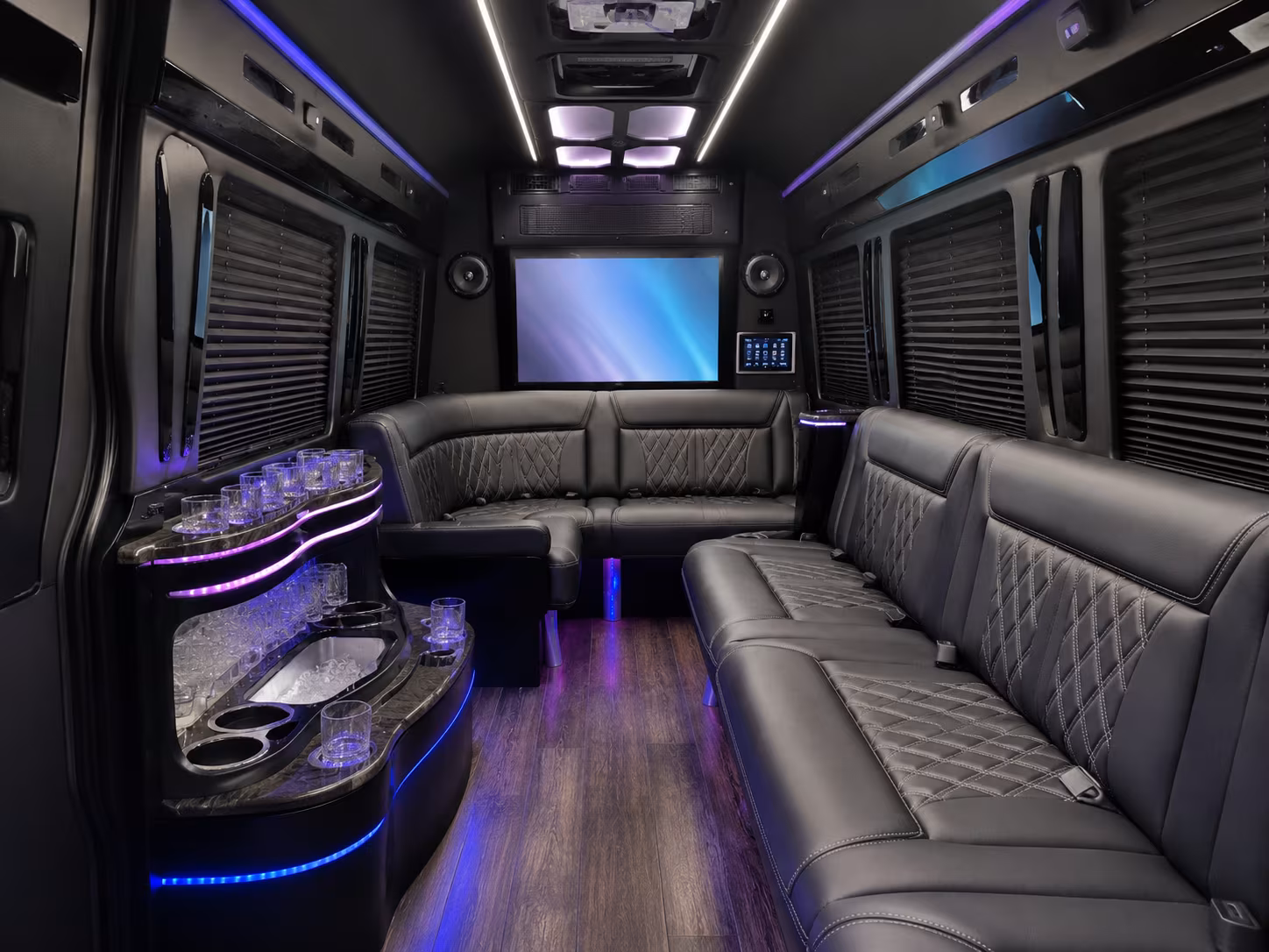 bus rental options for livonia trips
