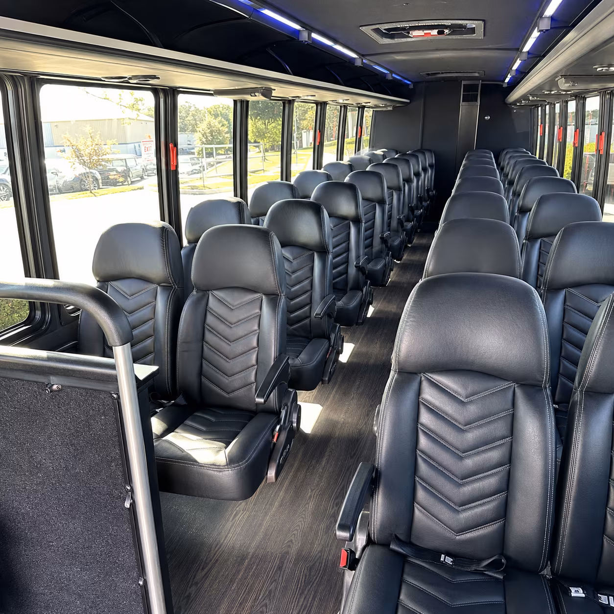 livonia corporate event transportation onboard seating