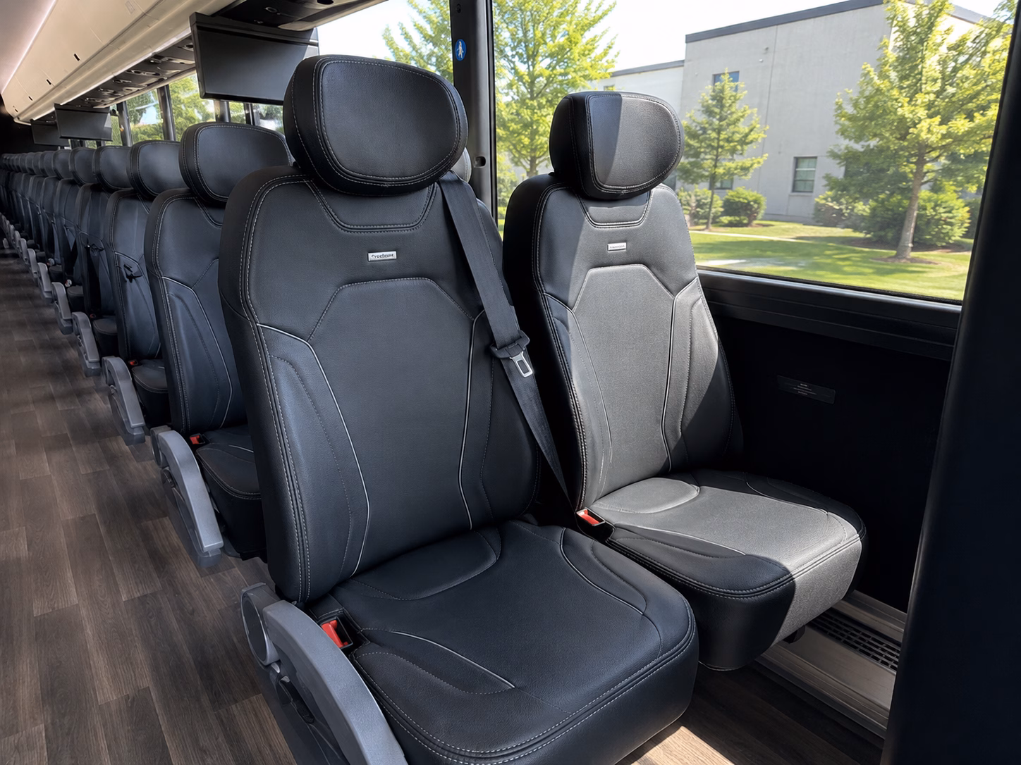 livonia sporting event transportation onboard seating