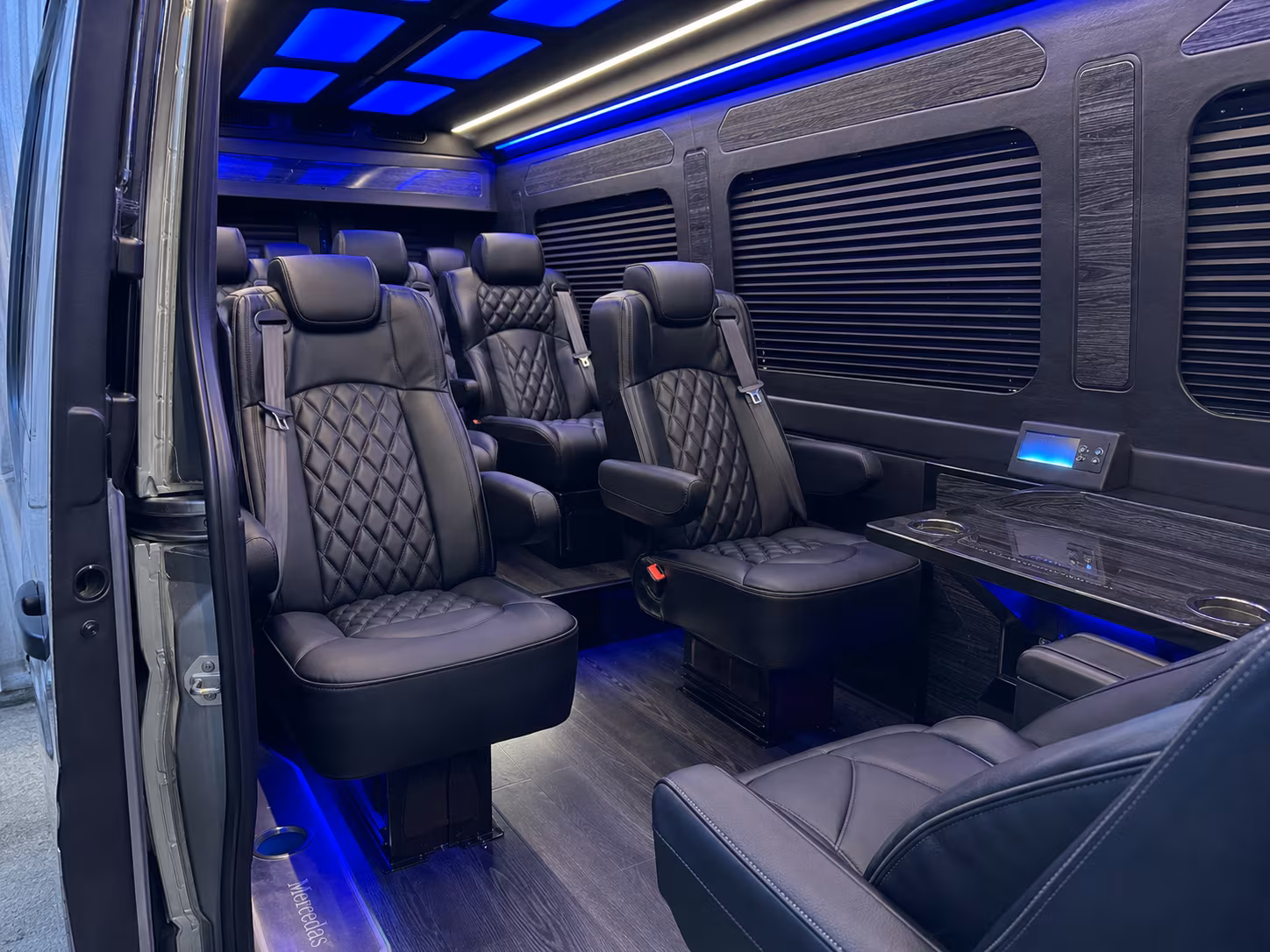 sprinter van transportation for groups and events across livonia
